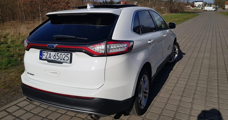 Ford EDGE cena 96900 przebieg: 124000, rok produkcji 2017 z Góra małe 379